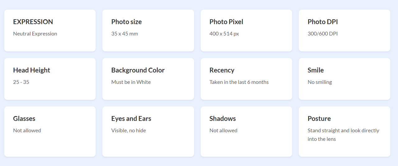 Essential Passport Photo Guidelines in Singapore